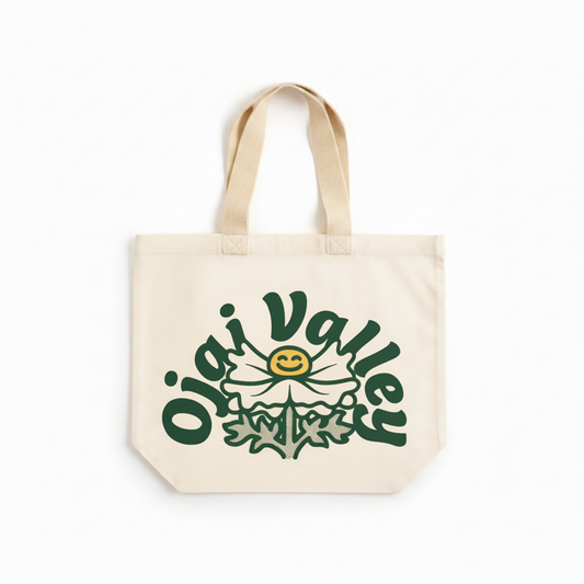 Matilija Poppy Tote