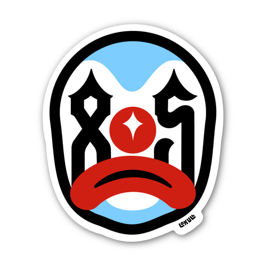 805 Clown Sticker