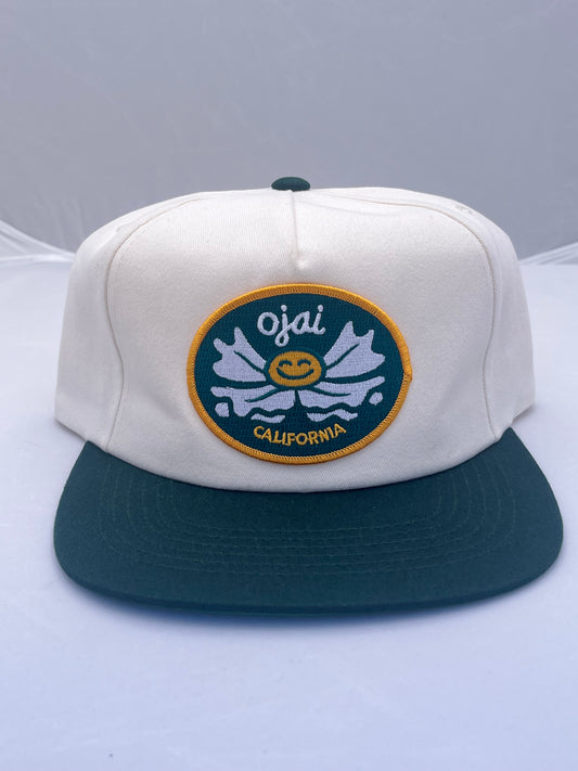 Matilija Poppy Patch Snapback Hat