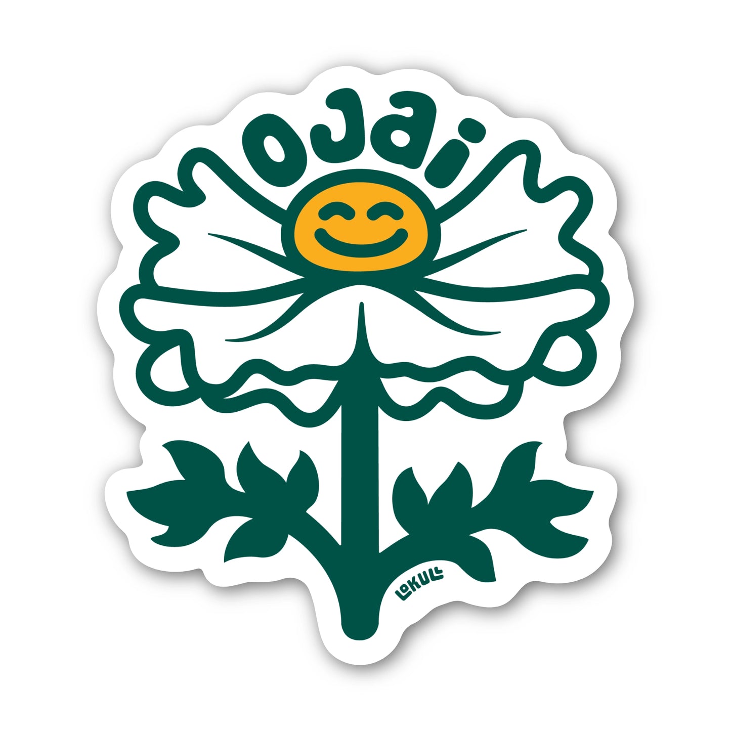Matilija Poppy Sticker