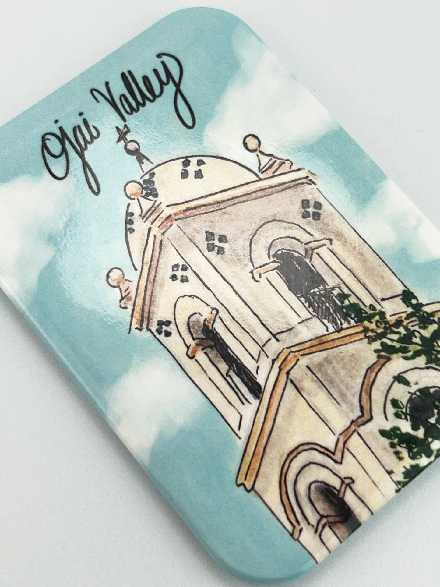 Ojai Post Office Illustration Magnet