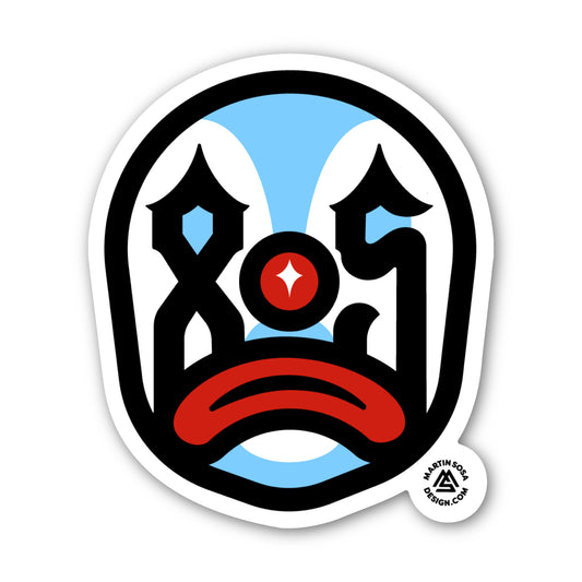 805 Clown Sticker